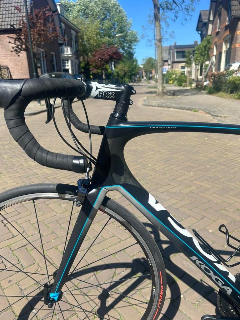 Nette Koga Kimera 60 cm, 185cm of langer, 7311ht, Carbon, Zo goed als nieuw, 57 tot 61 cm