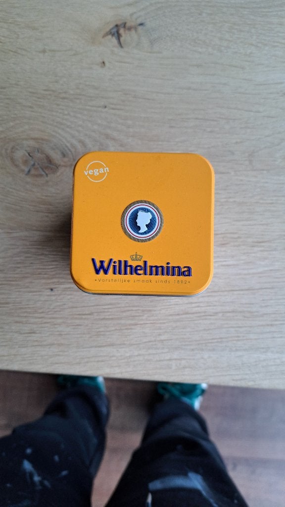 Wilhelmina Pepermunt blikje, Ophalen of Verzenden, Gebruikt, Overige, Overige merken