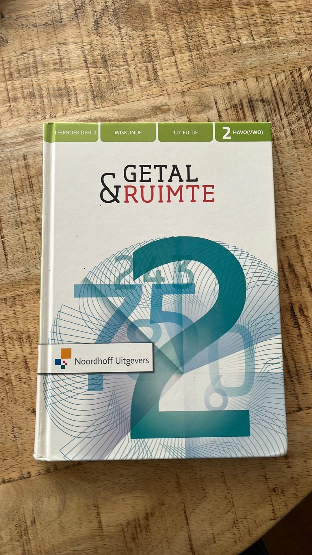 Getal en ruimte wiskunde boek, Verzenden, Zo goed als nieuw, Overige wetenschappen