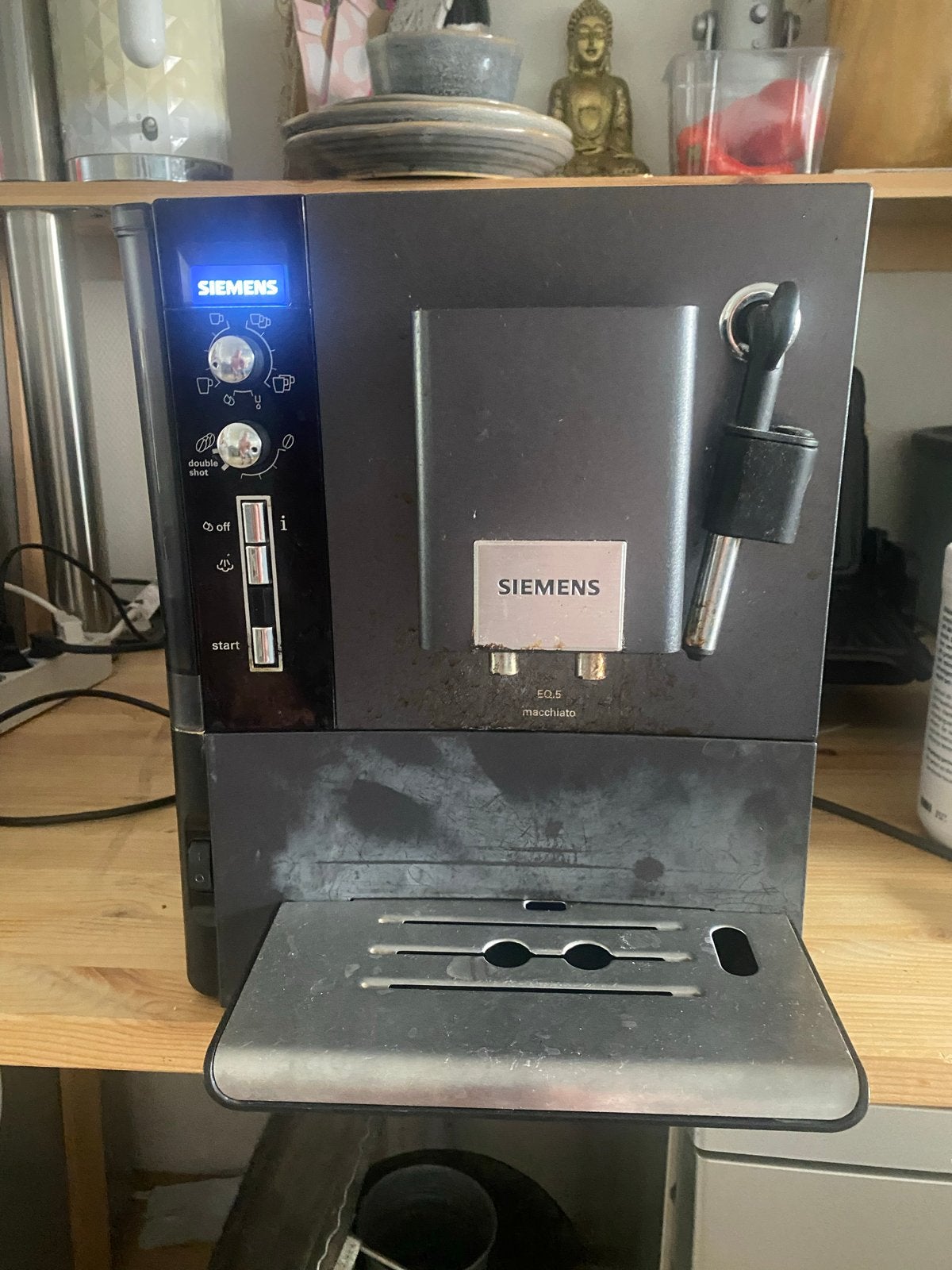 Siemens EQ.5 Macchiato Koffiemachine - Gebruikt, Ophalen, Afneembaar waterreservoir, Gebruikt, Espresso apparaat