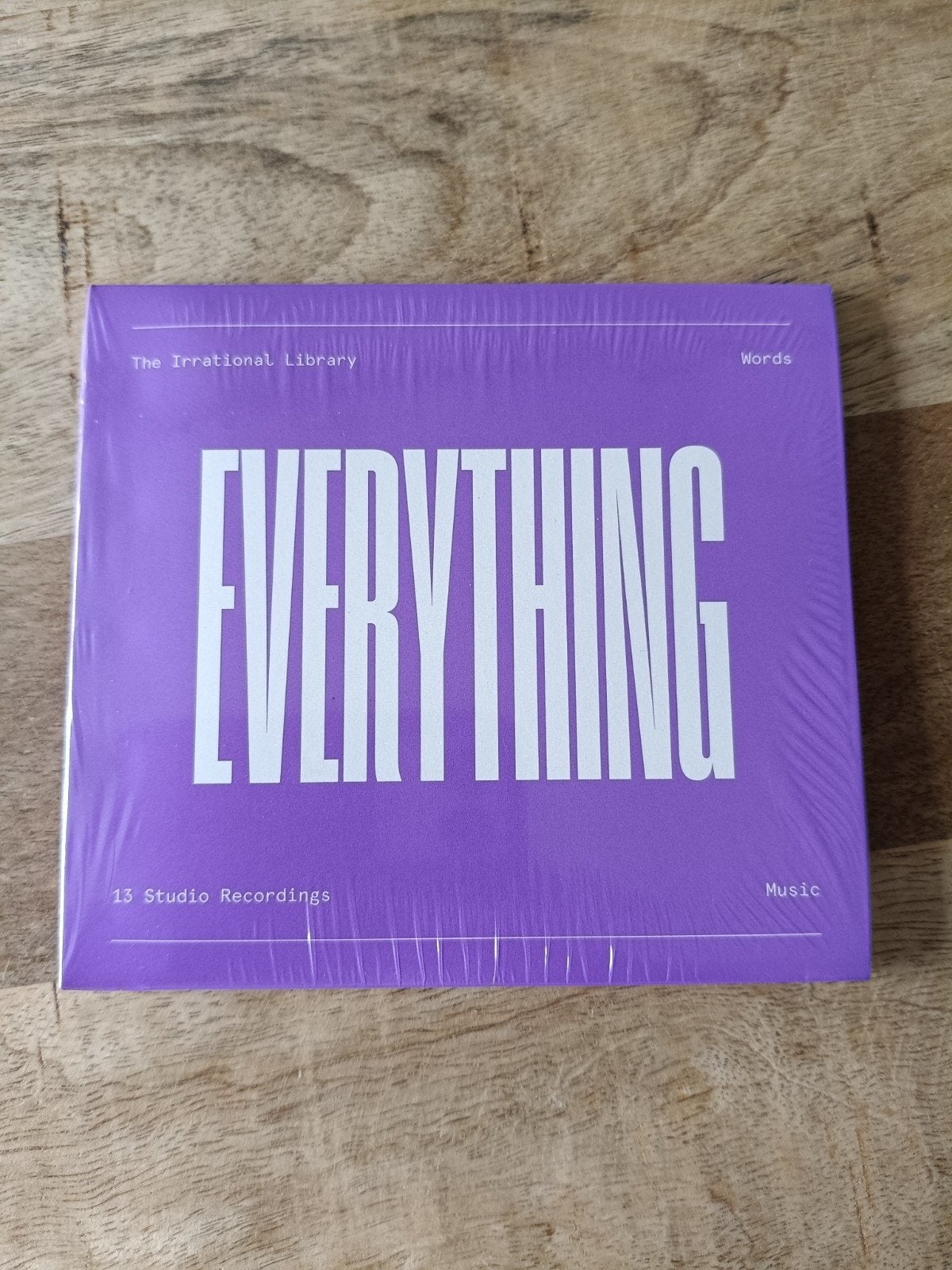 The Irrational Library - Everything At Once CD (Nieuw), Ophalen of Verzenden, Nieuw in verpakking, Album