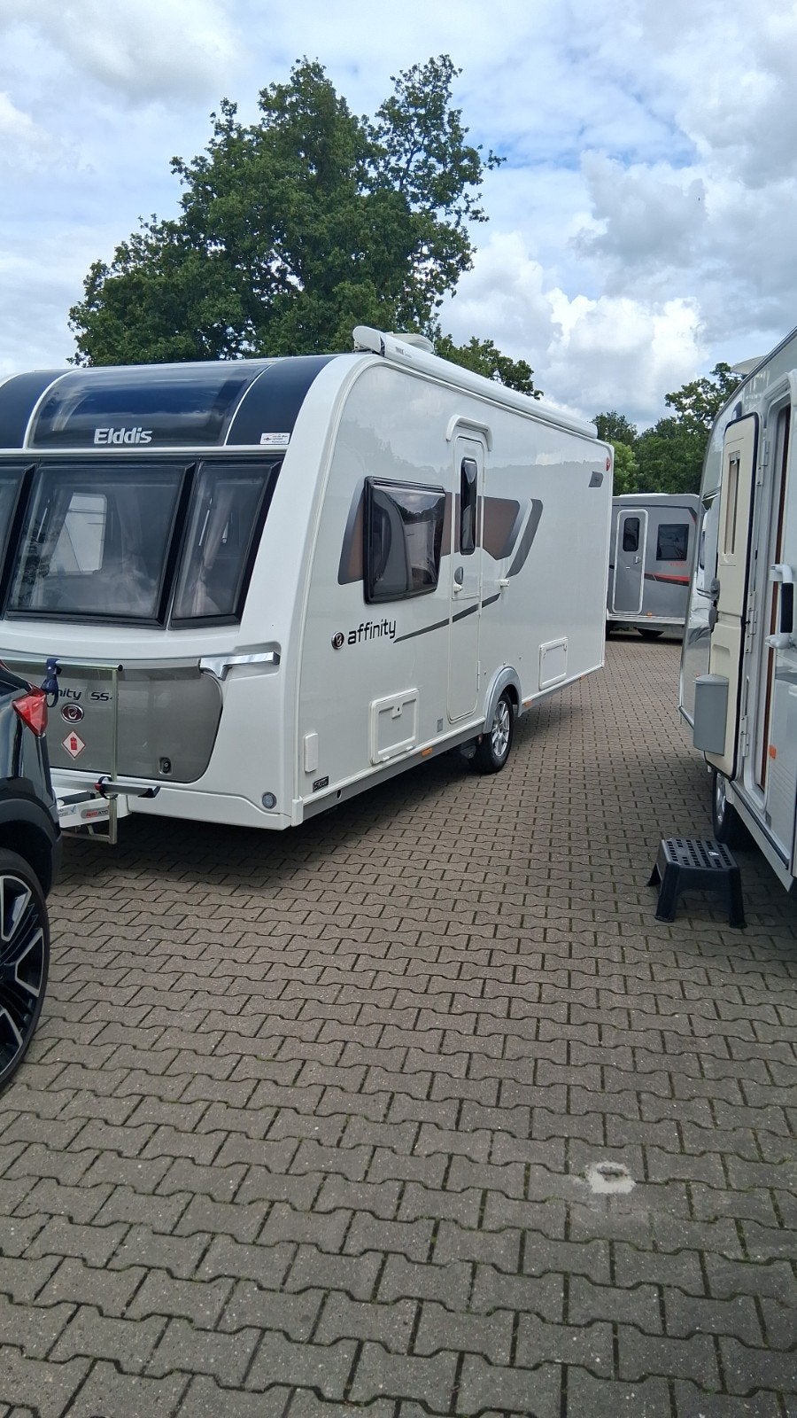 Elddis affinity 554 2024 met volautomatische mover, Caravans en Kamperen, Elddis, Luifel, Particulier, 5 tot 6 meter