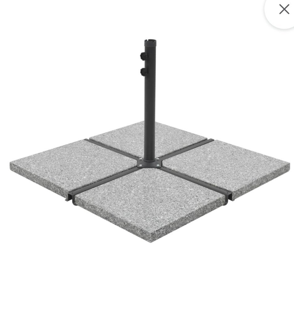 Parasol voet 1 mtr 100kg, Ophalen, Nieuw, 1 tot 2 meter, Parasolvoet
