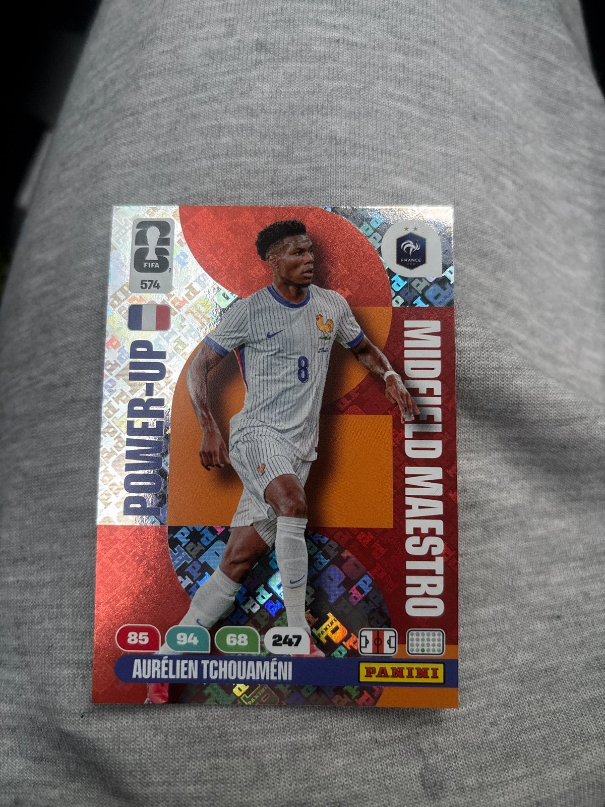 FIFA World Cup 2026 Adrenalyn XL Aurélien Tchouaméni, Ophalen, Zo goed als nieuw, Buitenlandse clubs, Spelerskaart
