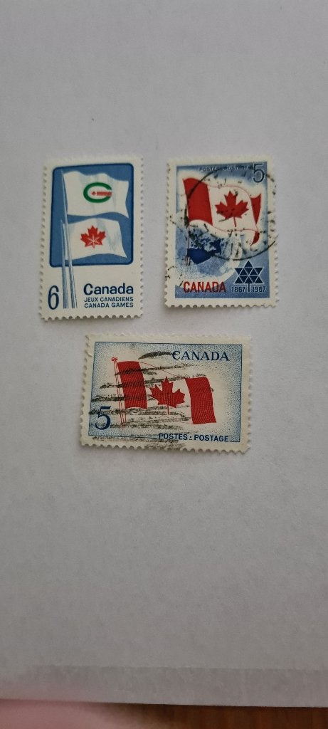 8310 canada vlaggen, Verzenden, Noord-Amerika