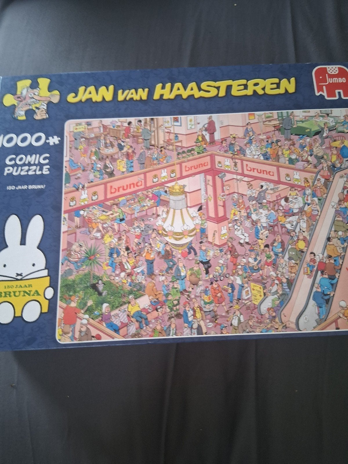 Jan van Haasteren Bruna 150 jaar puzzel 1000+ stukjes, Ophalen of Verzenden, 500 t/m 1500 stukjes, Gebruikt, Legpuzzel