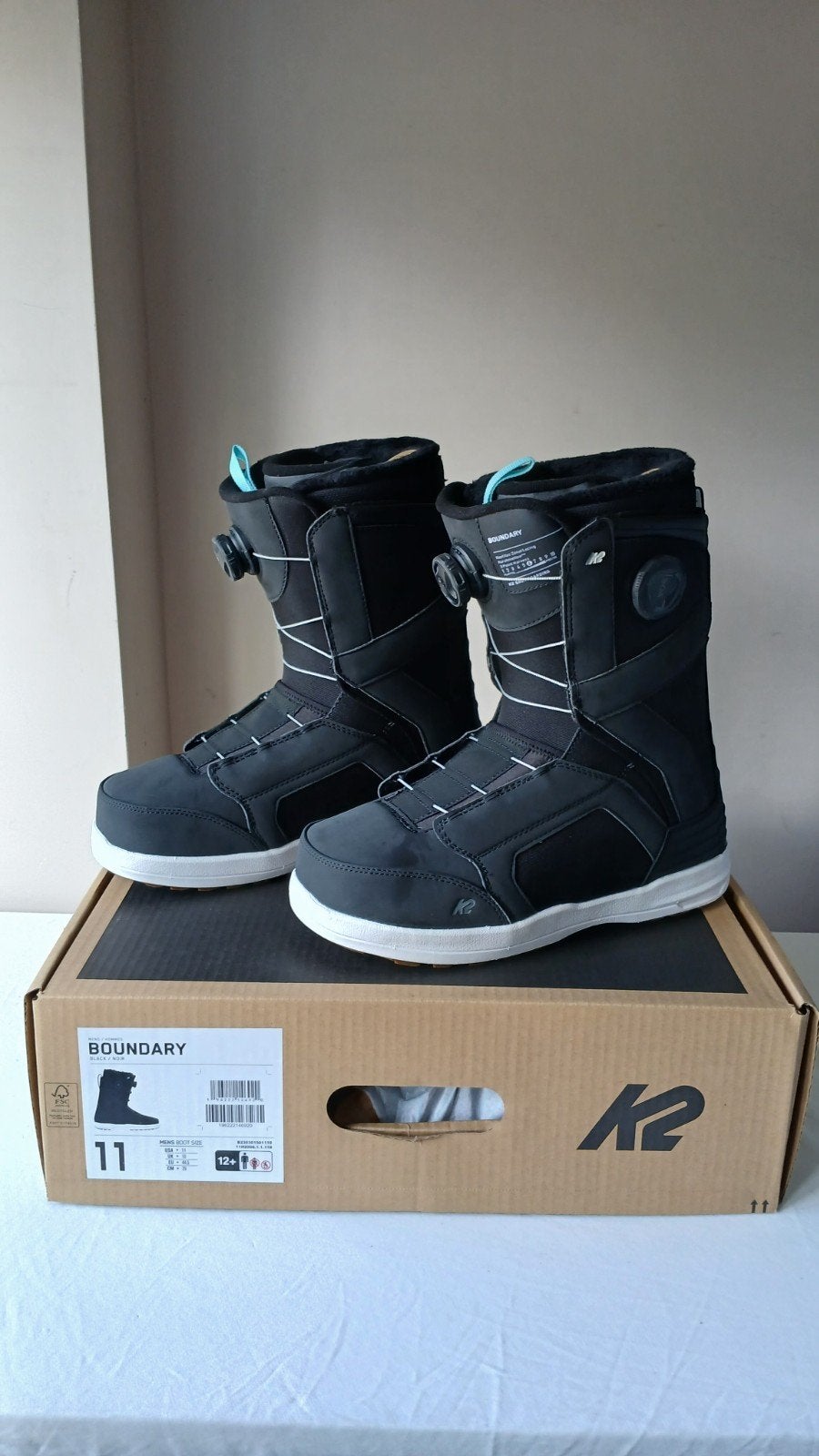 Nieuwe K2 Boundary dubbele BOA snowboard schoenen, Schoenen, Nieuw, Ophalen of Verzenden, Nb