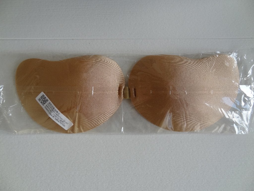 NIEUW! Huidskleurige Plak BH Maat C >Snelle Verzending!<, Ophalen of Verzenden, Beige, BH