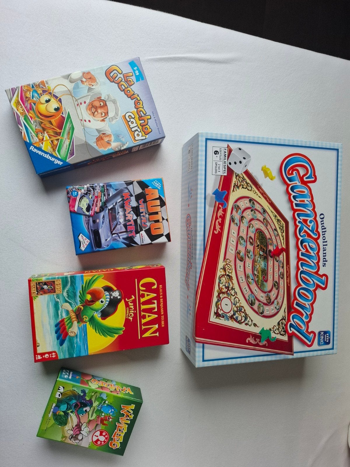 Verschillende spelletjes, Ophalen of Verzenden, Zo goed als nieuw, Kwartet(ten)