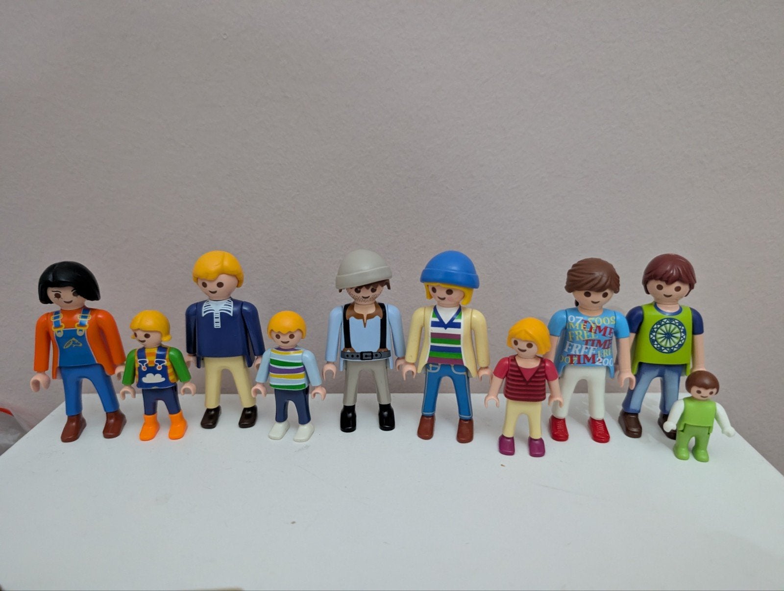 Playmobil poppetjes, gezin, familie, grootouders., Ophalen of Verzenden, Zo goed als nieuw, Complete set, Figuren