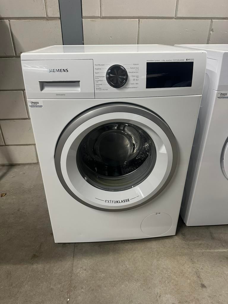 Keurige Siemens iQ500 wasmachine 8Kg Garantie📞🚚✅, 1200 tot 1600 toeren, 8 tot 10 kg, Ophalen of Verzenden, Zo goed als nieuw