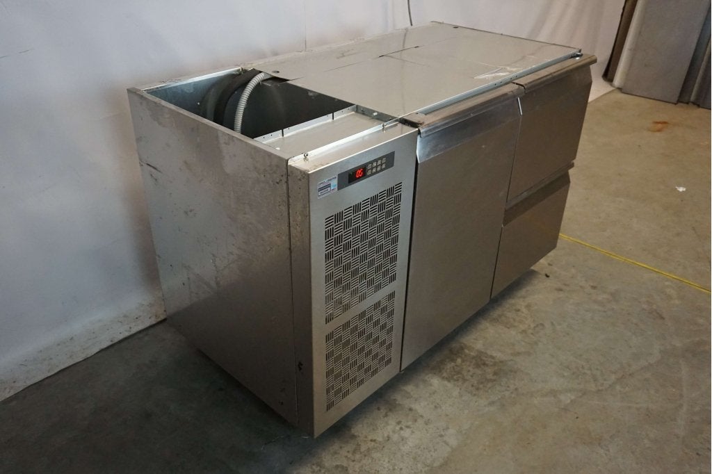 Horeca Coldline koelwerkbank koeling 2 lades en 1 deur, Zakelijke goederen, Horeca | Keukenapparatuur, Gebruikt, Niet ingevuld