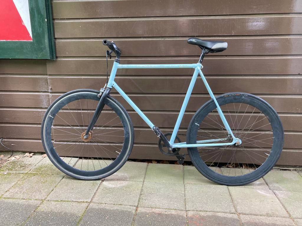 Baanwielren fiets te koop, Fietsen en Brommers, 59 cm of meer, Ophalen, Velgrem, Jaren '60 of nieuwer