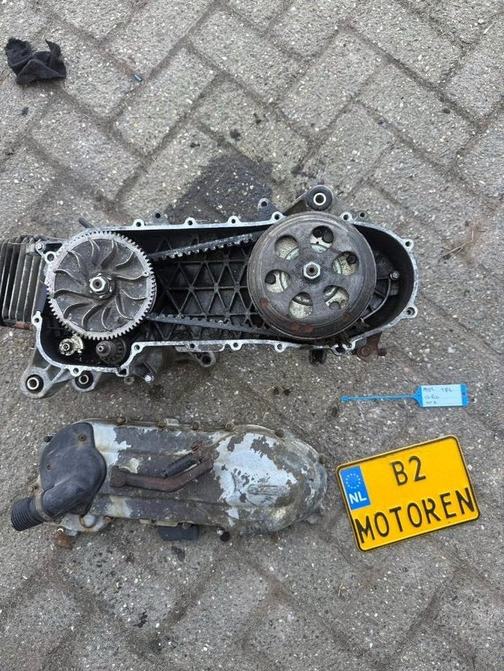 Motorblok M02 TPH, compleet, Ophalen of Verzenden, Gebruikt, Blok, Piaggio