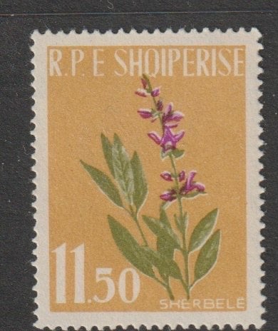 TSS Kavel  3630012 Albanië  Europa Pf  minr 656 flora inc  , Ophalen, Overige landen, Postfris