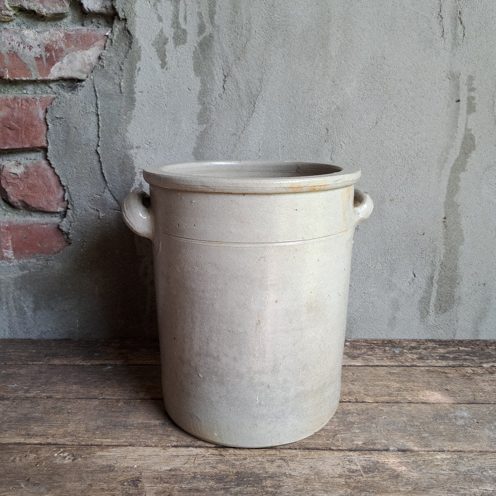 Oude grespot met 2 oren Keulse pot zuurkoolpot *Etage3*, Gebruikt, ., Ophalen of Verzenden, .