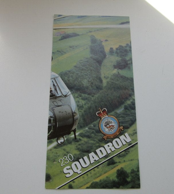 230 Squadron brochure Royal Air Force, Verzenden, Luchtmacht, Engeland, Overige typen