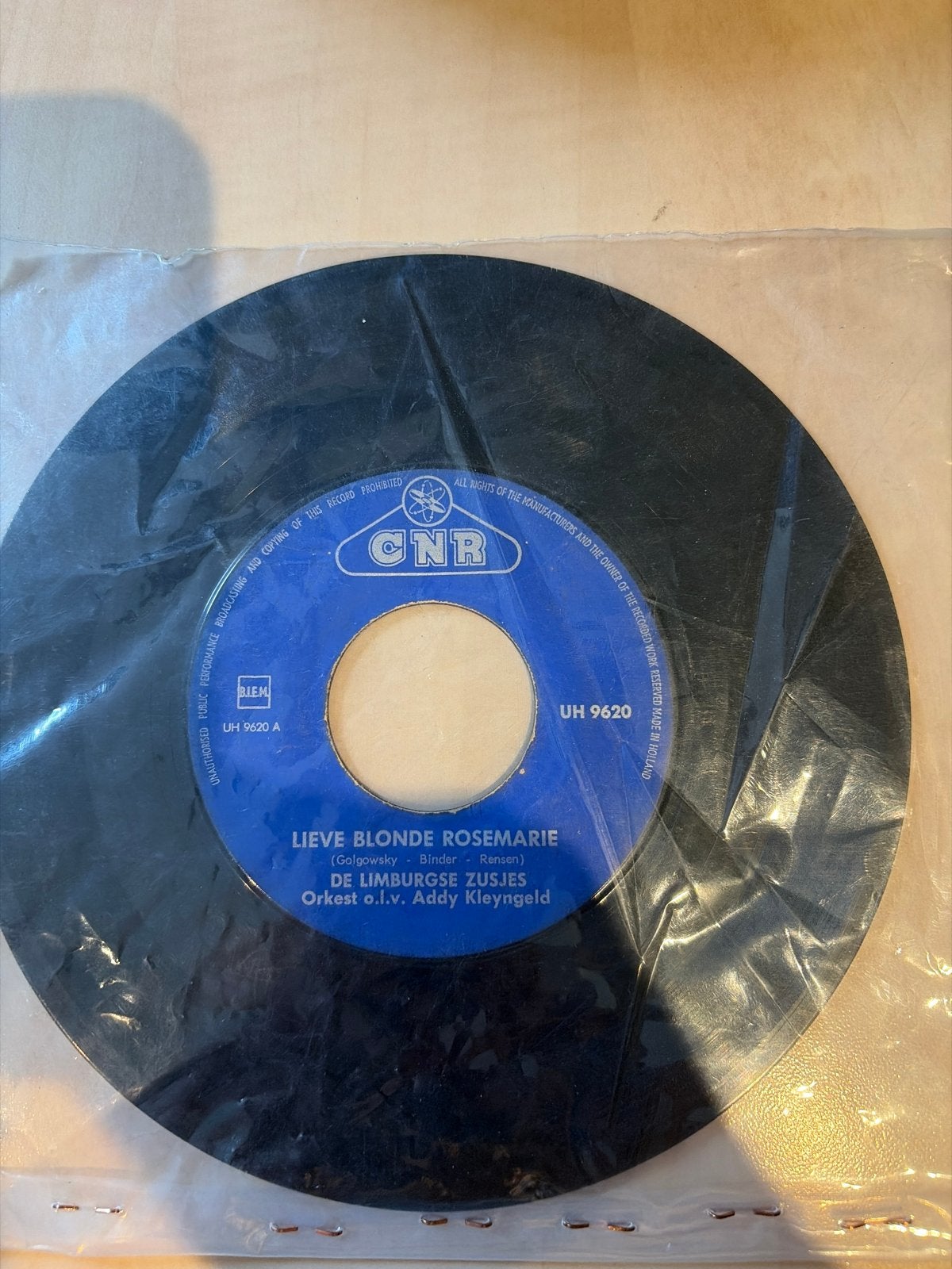 De Limburgse Zusjes - Lieve Blonde Rosemarie / De Jodelende, Cd's en Dvd's, Vinyl Singles, Gebruikt, 7 inch, EP, Schlager