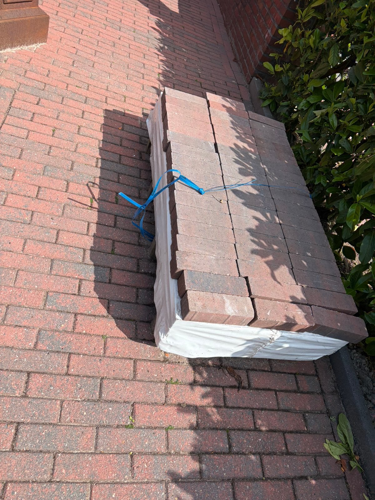 Klinkers/ dikformaat 3,2m2, Ophalen, Zo goed als nieuw, Beton, Klinkers