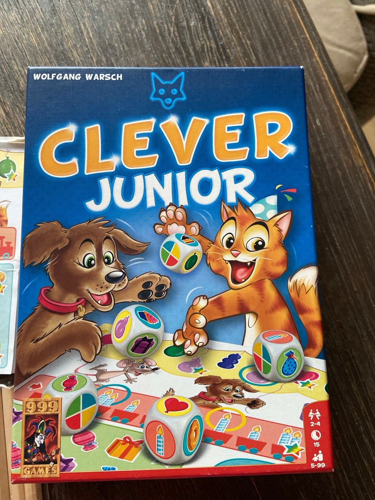 Clever Junior dobbelspel - Zo goed als nieuw, Drie of vier spelers, Ophalen of Verzenden, Zo goed als nieuw