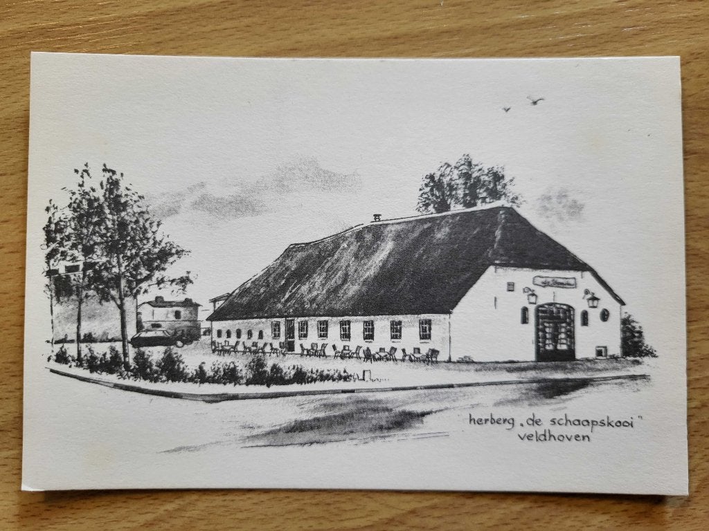 ansicht Veldhoven schaapskooi getekend, Verzenden, Voor 1920, Noord-Brabant