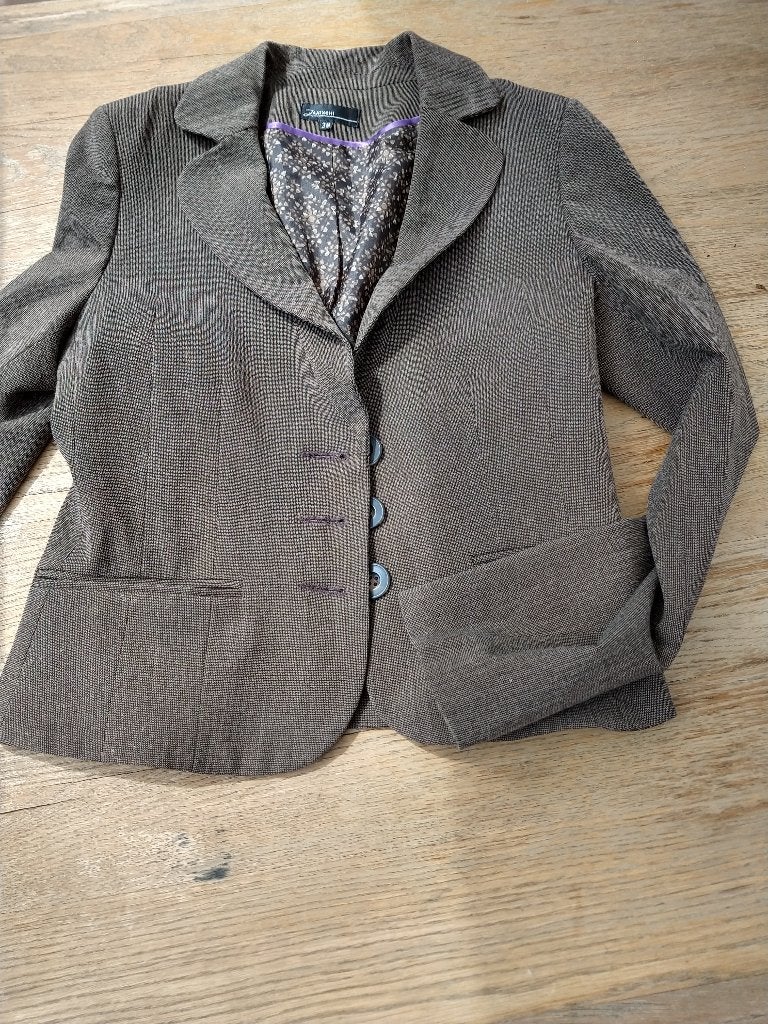 Kostuum 3 delig grijs maat zaatxchi maat 38 grijs nieuw., Maat 38/40 (M), Overige typen, Ophalen of Verzenden, Zo goed als nieuw