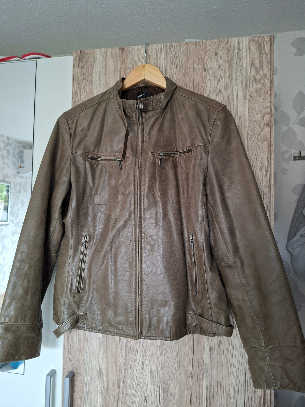 ARMA Women Leren jas, Arma, Ophalen of Verzenden, Gedragen, Groen