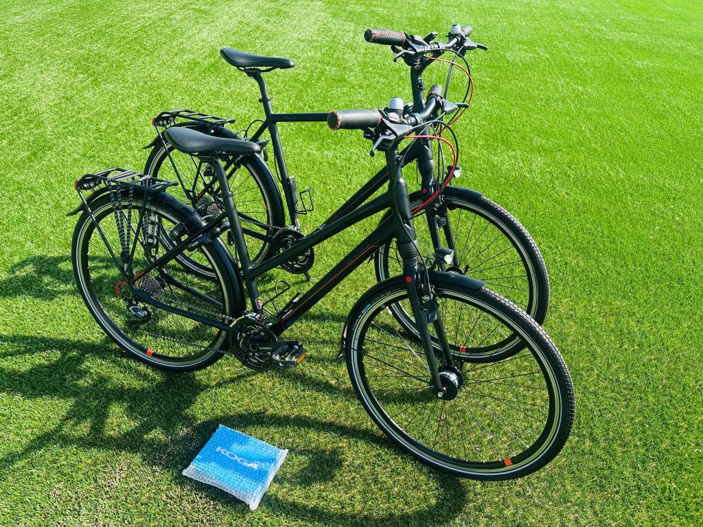 Set Koga F3 5.1 vakantie fietsen toer fietsen ✅, Fietsen en Brommers, Fietsen | Dames | Sportfietsen en Toerfietsen, Niet ingevuld
