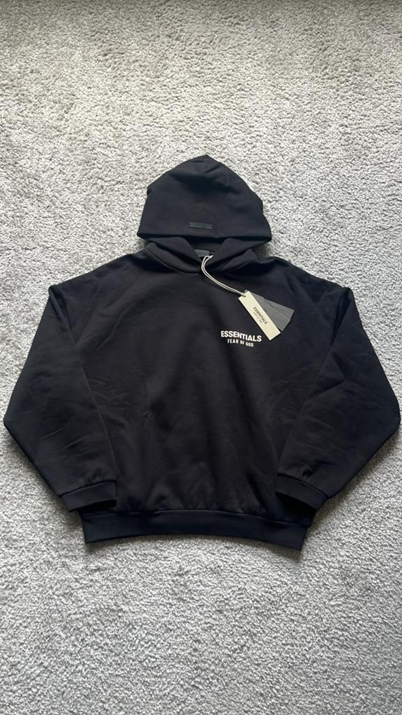 Essentials Fear Of God Hoodie zwart gloednieuw maat S, Kleding | Heren, Truien en Vesten, Zwart, Nieuw, Ophalen of Verzenden, Maat 46 (S) of kleiner