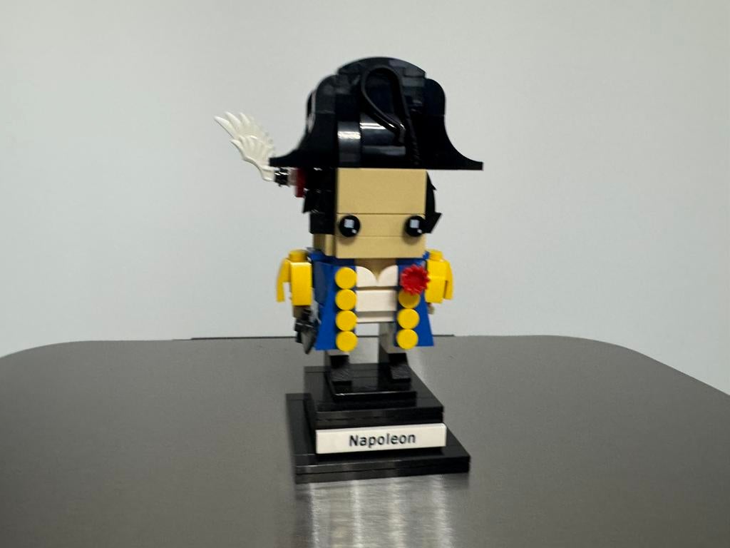 LEGO MOC BrickHeadz Napoleon, MOC (eigen creatie), BrickHeadz, Lego, Info@lego.nl