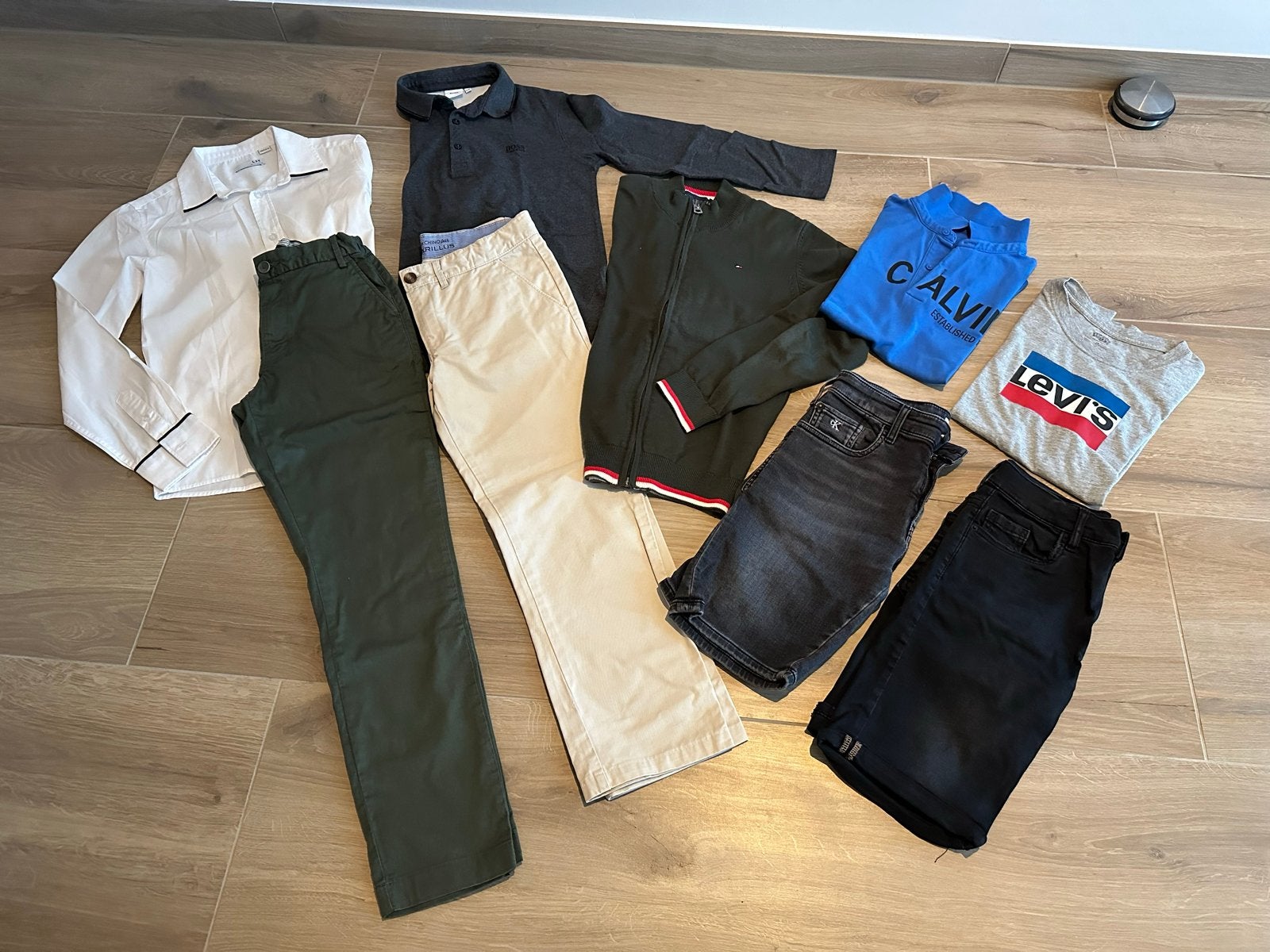 Mooi merken kledingpakket maat 152 (9 stuks), Ophalen of Verzenden, Zo goed als nieuw, Jongen, Setje