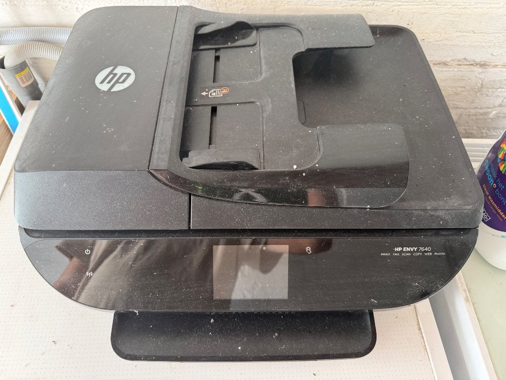 HP ENVY 7640 All-in-One Printer, Ophalen of Verzenden, Gebruikt, Scannen, Draadloos