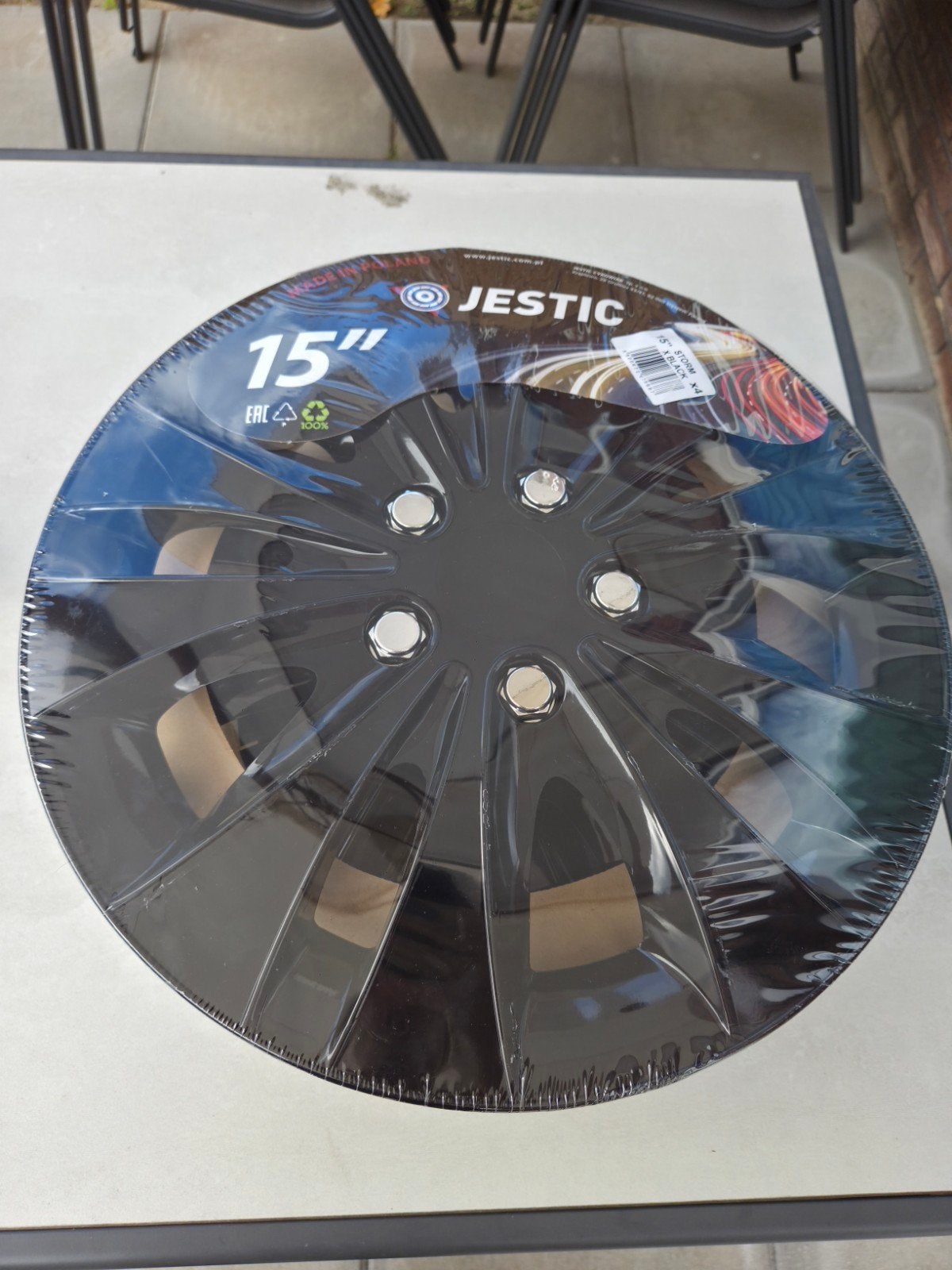 15 inch wieldoppen, Ophalen, Nieuw