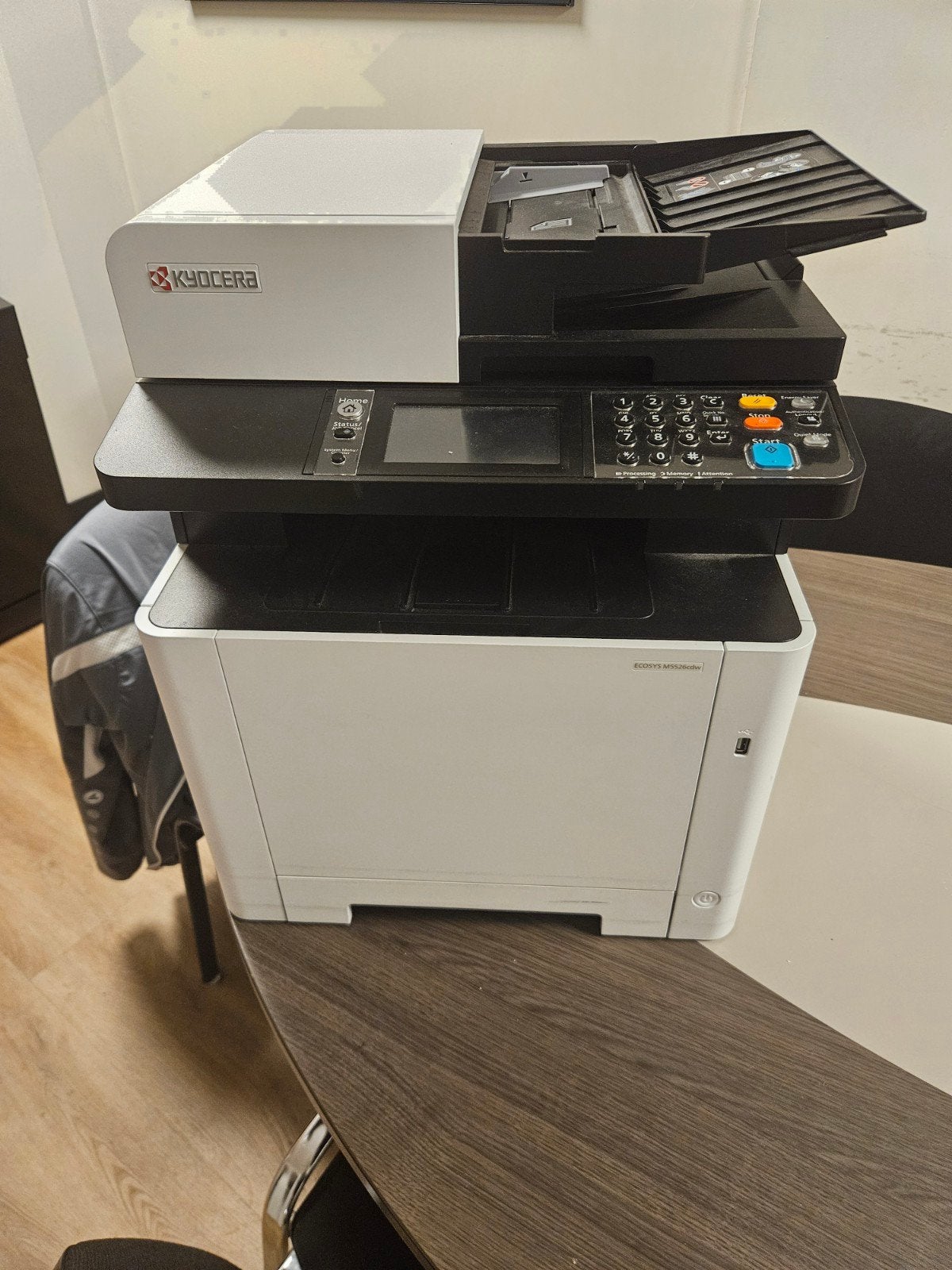 Kyocera ECOSYS M5526cdw All-in-one Laserprinter, Computers en Software, Ophalen, All-in-one, Draadloos, Zo goed als nieuw