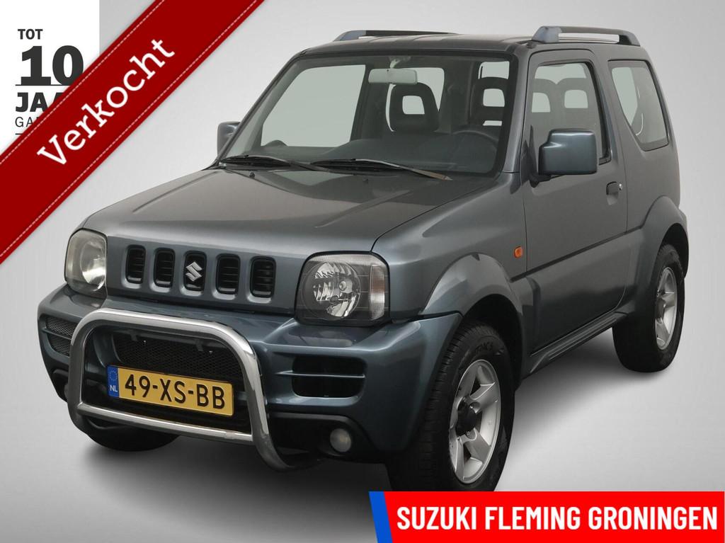 Suzuki Jimny 1.3 Special Edition weinig km!, 86 pk, Huisgarantie, Met garantie (alle), 4 stoelen