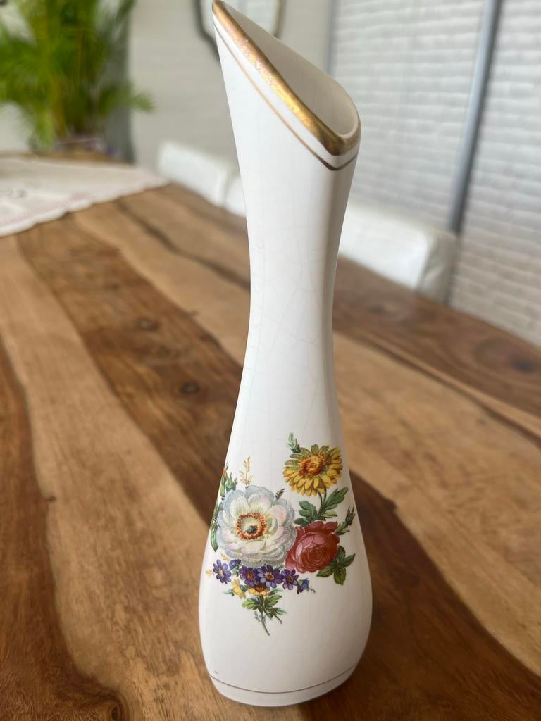 Flora Gouda Holland Carla 1046 Vaas - Uitstekende staat, Antiek en Kunst, Ophalen of Verzenden