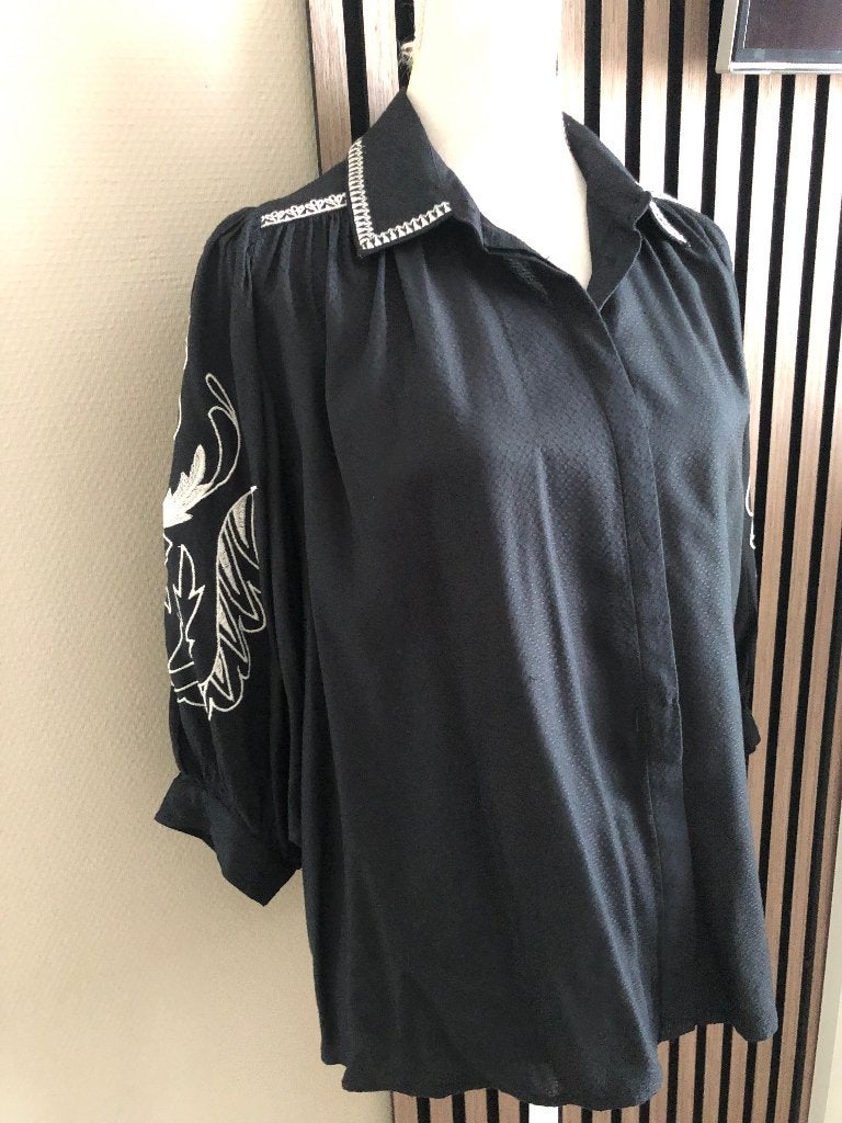 Eksept Damesblouse L ( nieuw), Verzenden, Zwart, Maat 42/44 (L), Nieuw
