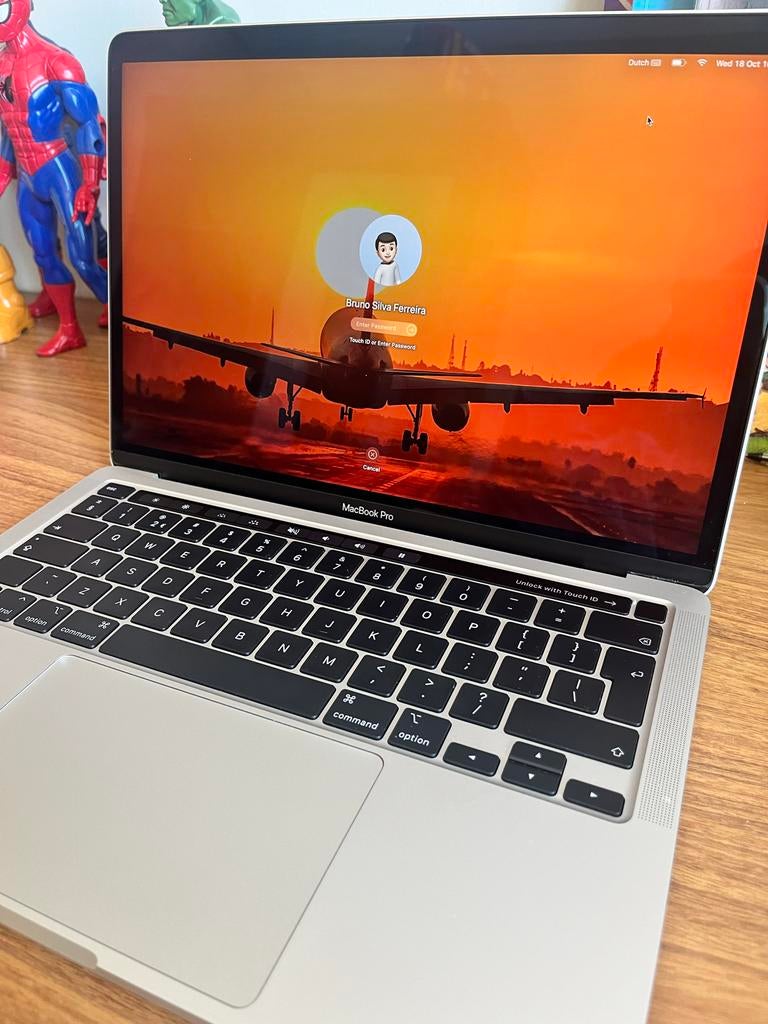 MacBook Pro M1 2020 - met Garantie bij Apple., Computers en Software, Apple Macbooks, Zo goed als nieuw, MacBook Pro, 13 inch