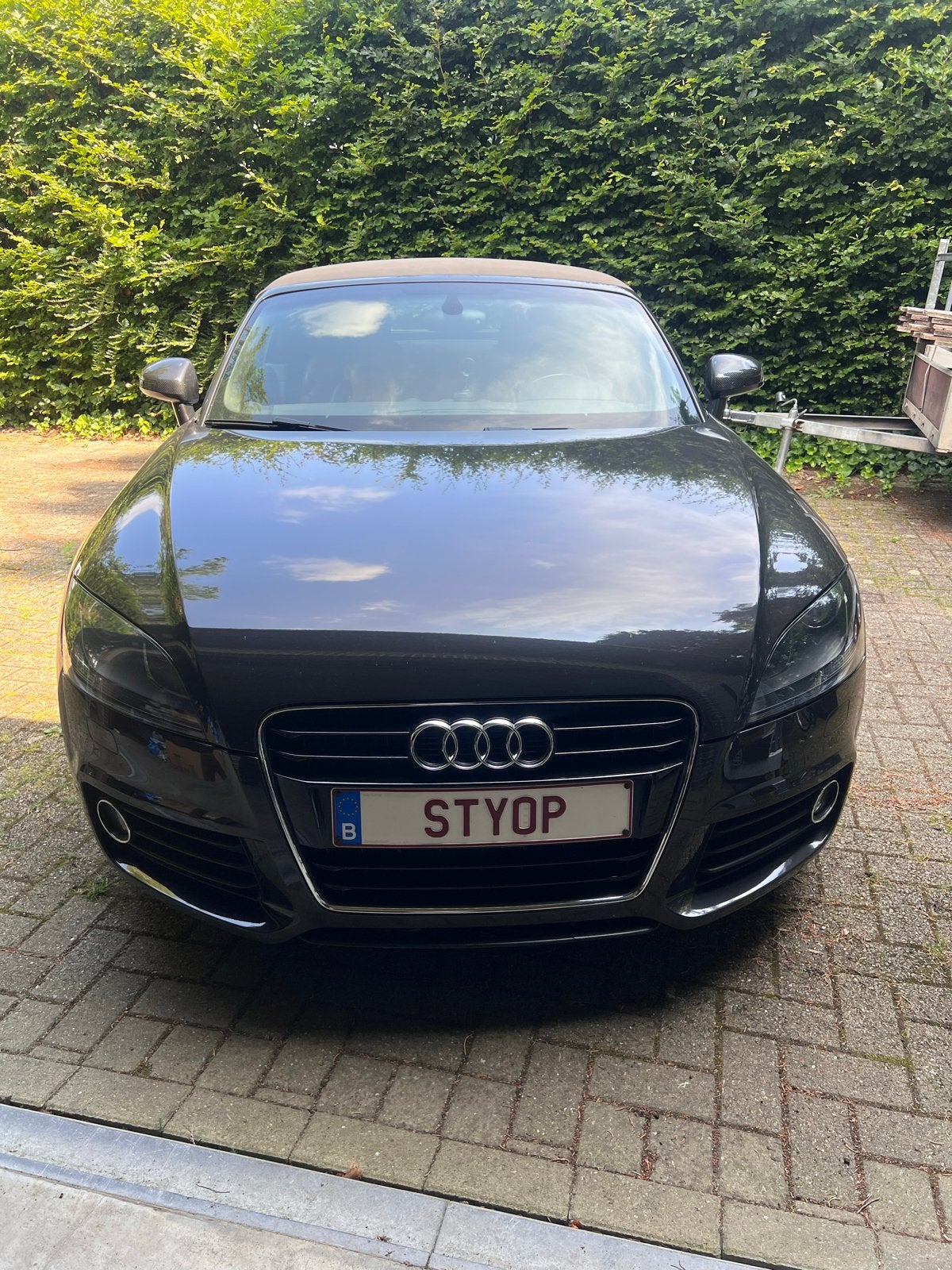 Audi tt cabriolet 1.8, Auto's, Audi, Automaat, Zwart, Leder, Particulier