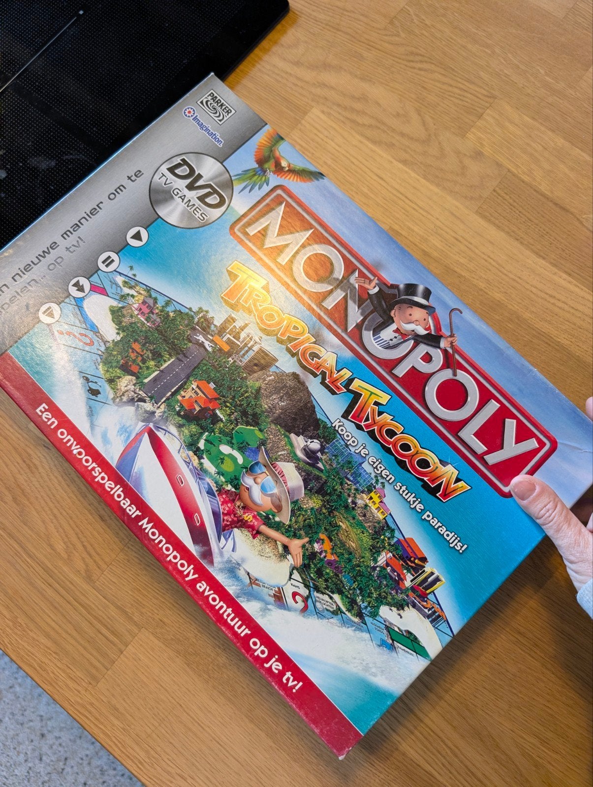 Gratis - monopoly Tropical Tycoon, Puzzel en Educatief, 1 speler, Ophalen of Verzenden, Zo goed als nieuw