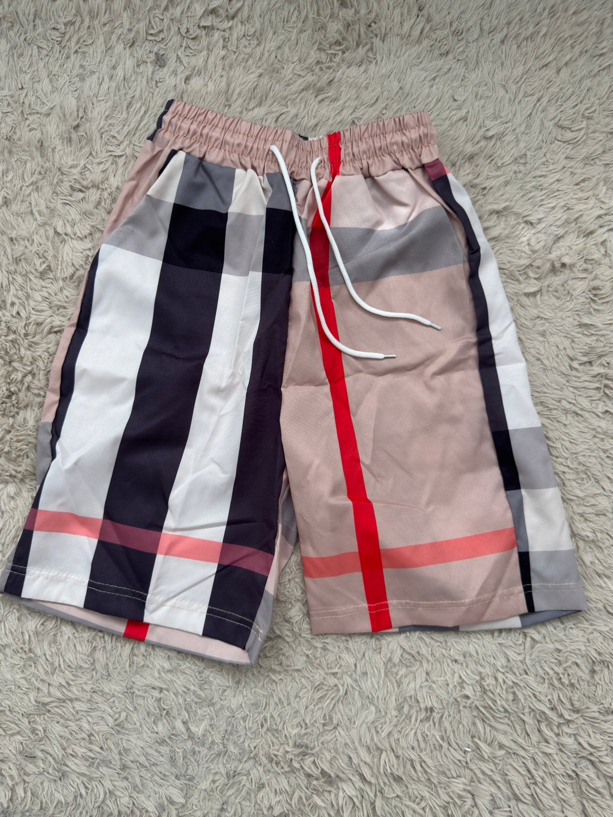 Burberry Zwembroek, Kleding | Heren, Badmode en Zwemkleding, Verzenden, Maat 48/50 (M), Beige, Zwemshort