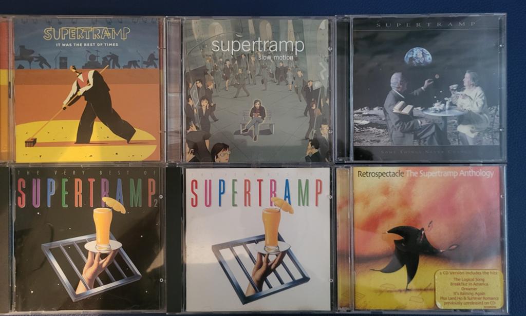 Supertramp & Roger Hodgson CD collectie, 8 CD'S, Cd's en Dvd's, Ophalen of Verzenden, Zo goed als nieuw