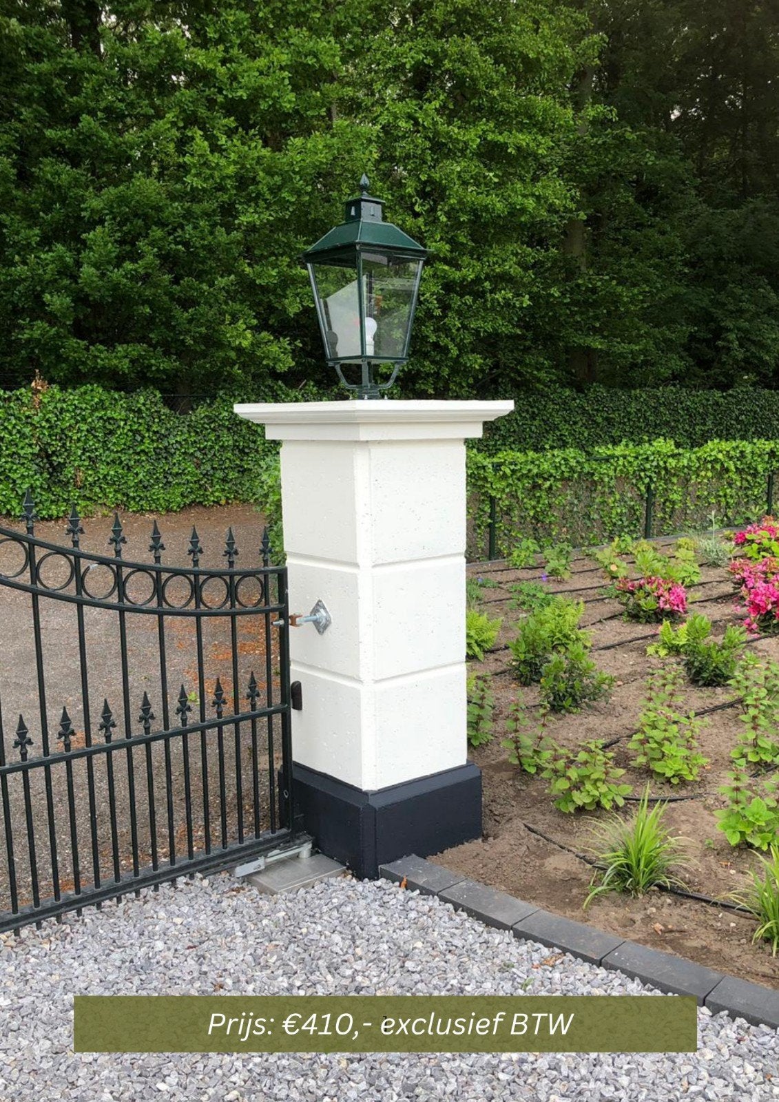 Zuilen pilaren voor poort of hekwerk, Tuin en Terras, Tuinpoorten, Ophalen, 200 cm of meer, Draaipoort