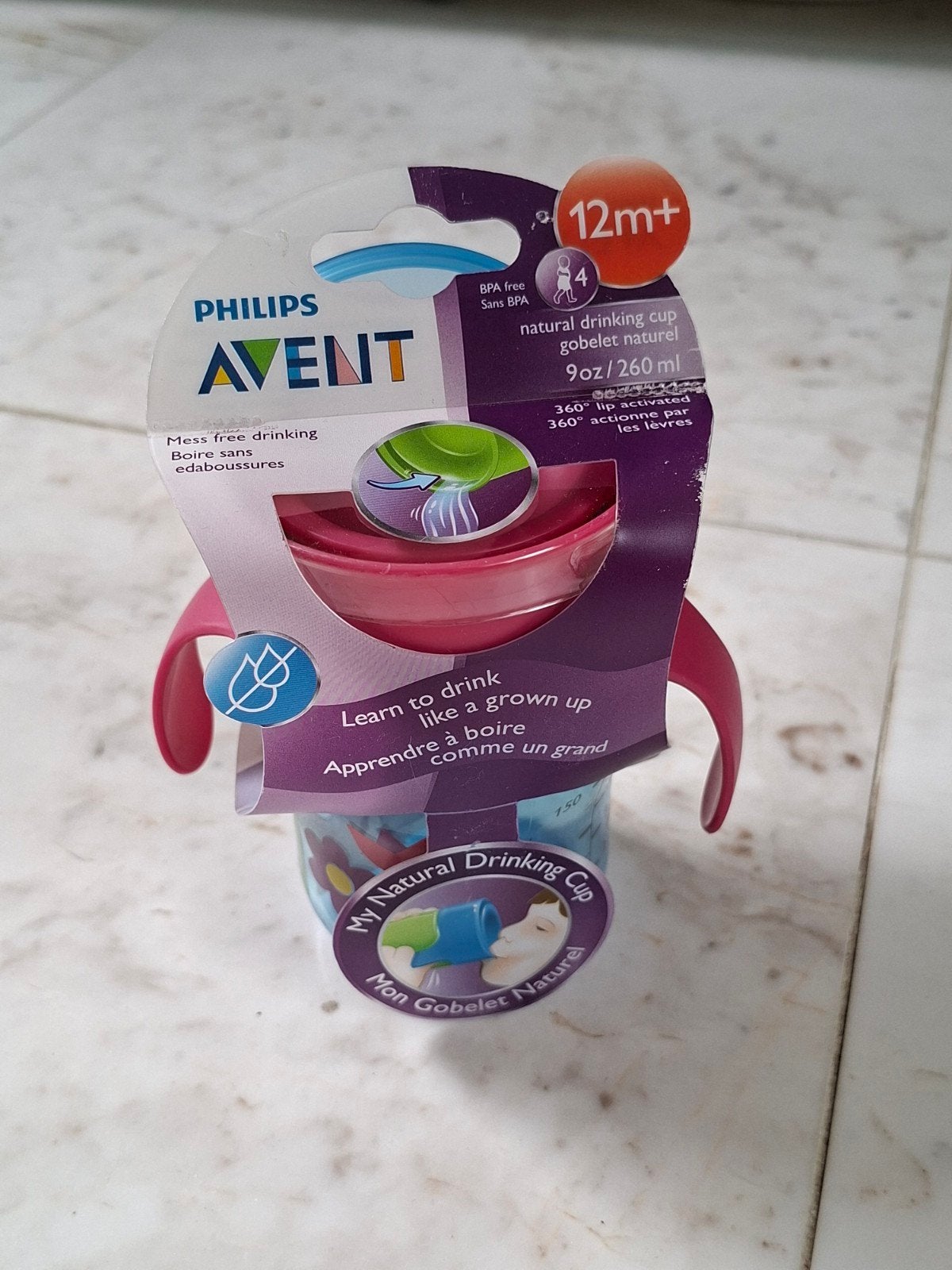 Philips Avent drinkbeker 12m+ (260ml) - Nieuw, Ophalen, Nieuw