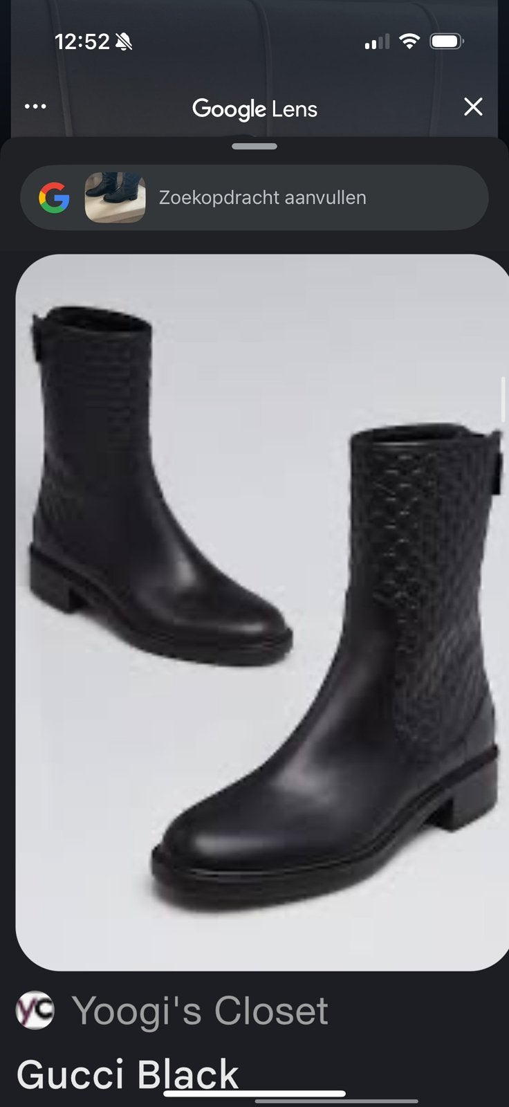 Gucci laarzen, Meisje, Ophalen of Verzenden, Laarzen, Zo goed als nieuw