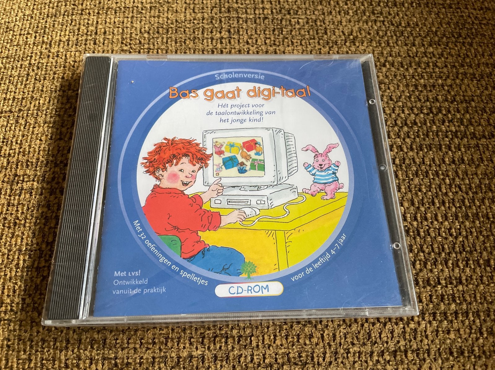 Bas gaat digitaal - Educatieve cd-rom voor 4-7 jaar nieuw!, Computers en Software, Ophalen of Verzenden, Nieuw, Overige typen