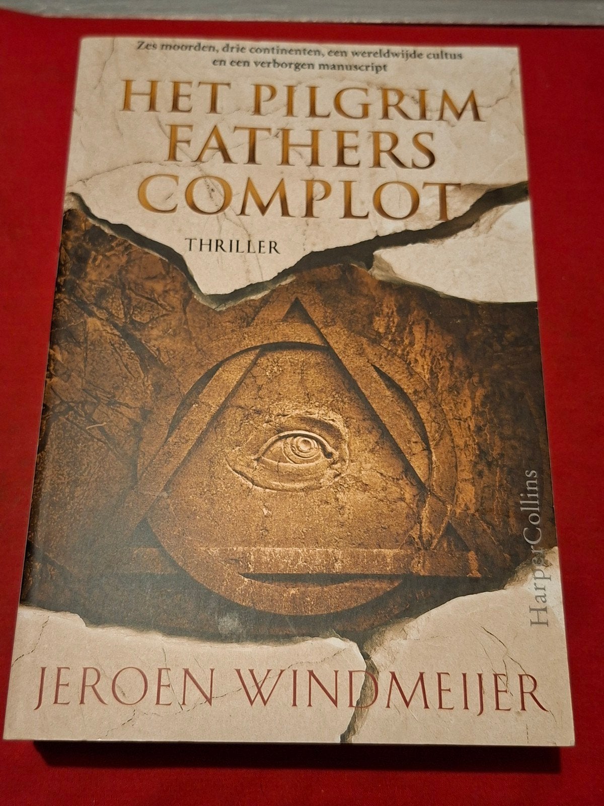 GESIGNEERD Het pilgrim fathers complot. - Jeroen Windmeijer., Boeken, Thrillers, Ophalen of Verzenden, Zo goed als nieuw