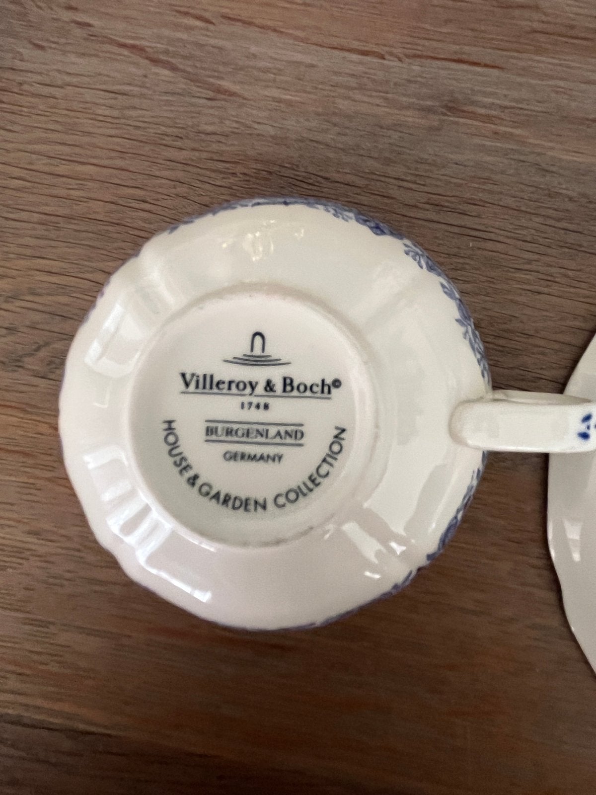 Villeroy & Boch Burgenland Kop en Schotel, Antiek en Kunst, Ophalen of Verzenden