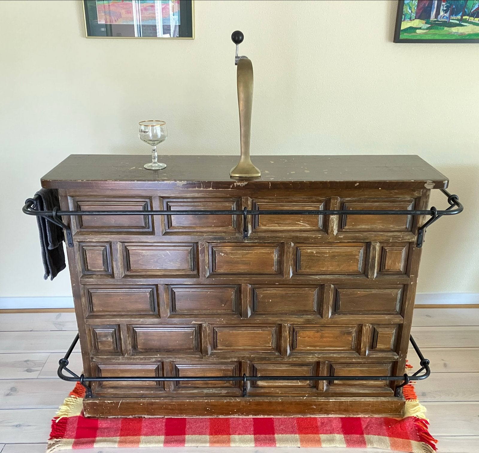 Unieke Vintage BAR! Met stoere biertap*, Ophalen, Gebruikt