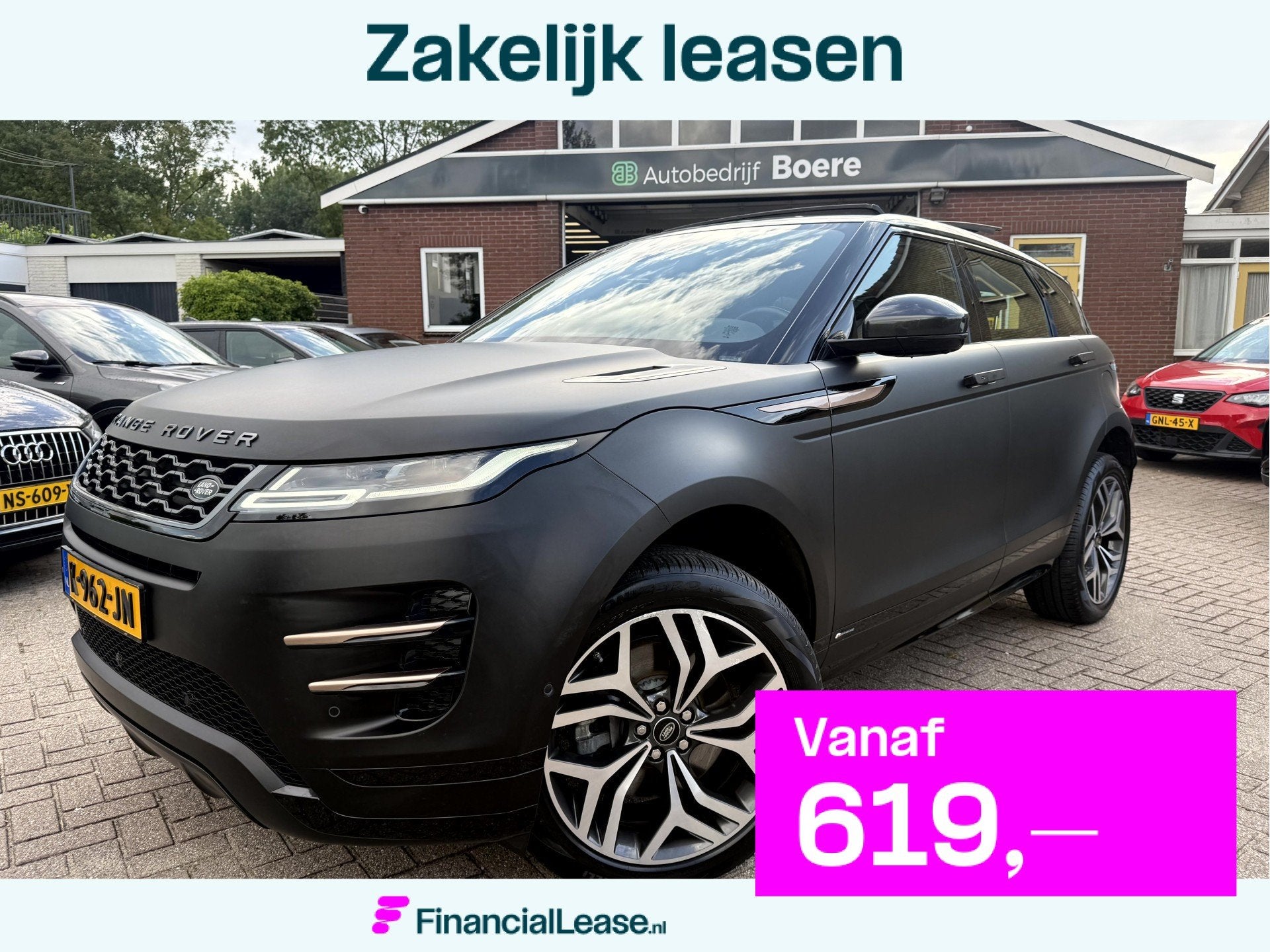 Land Rover Range Rover Evoque 1.5 P300e AWD R-Dynamic HSE NL, 309 pk, Bedrijf, Vierwielaandrijving, Hybride Elektrisch/Benzine